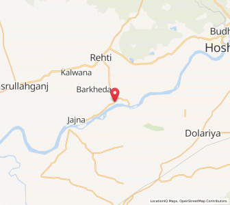 Map of Mardanpur, Madhya Pradesh