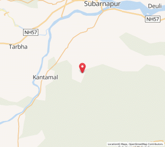Map of Mardol, Odisha