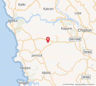 Map of Marg Tamhana, Maharashtra