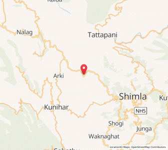 Map of Marhaog, Himachal Pradesh