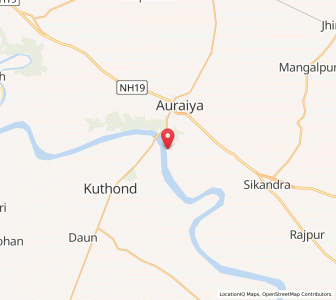 Map of Marhapur, Uttar Pradesh