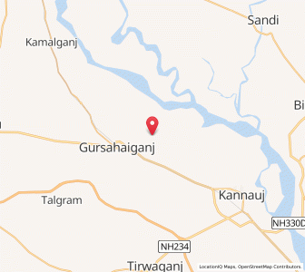Map of Marharia, Uttar Pradesh