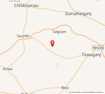 Map of Marhnepur, Uttar Pradesh