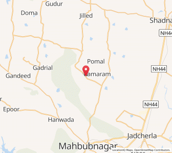 Map of Marikal, Andhra Pradesh