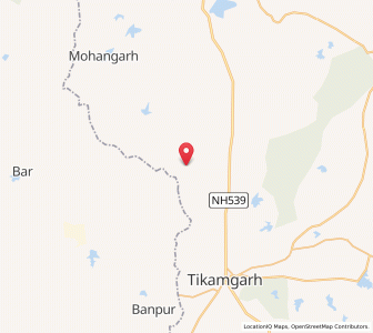 Map of Markhera, Madhya Pradesh