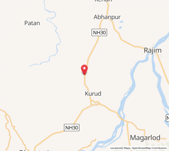 Map of Marod, Chhattisgarh