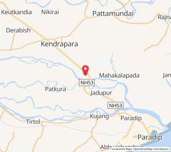 Map of Marshaghai, Odisha