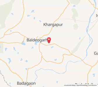 Map of Marula, Madhya Pradesh
