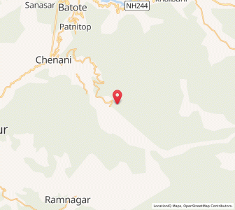 Map of Maruthi, Kashmir