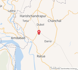 Map of Masaldaha Bazar, West Bengal