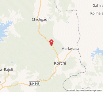 Map of Maseli, Maharashtra