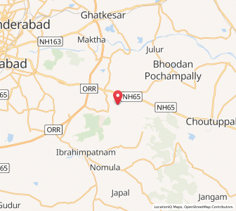 Map of Masidpur, Andhra Pradesh