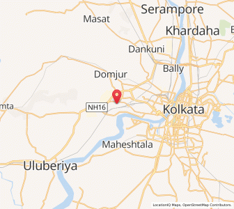 Map of Masila, West Bengal