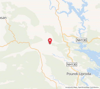 Map of Matin, Chhattisgarh