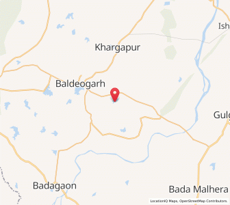 Map of Matiyaratal, Madhya Pradesh