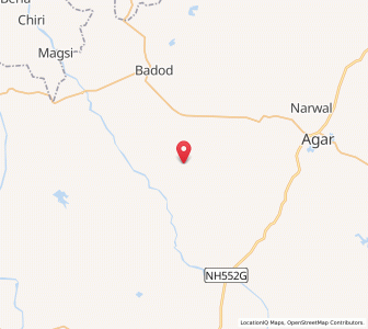 Map of Matkota, Madhya Pradesh