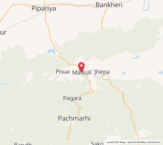 Map of Matkuli, Madhya Pradesh