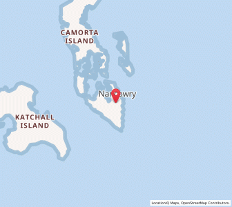 Map of Mattai-ta-hoe, Andaman and Nicobar Islands