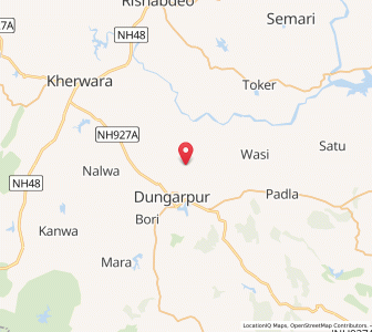 Map of Matugamra, Rajasthan