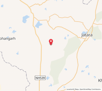 Map of Mau Buzurg, Madhya Pradesh