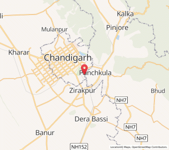 Map of Mauli, Chandigarh