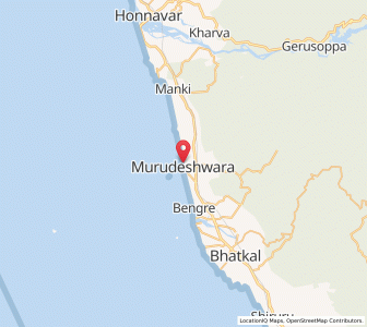 Map of Mavalli, Karnataka