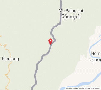 Map of Mawlashin, Manipur
