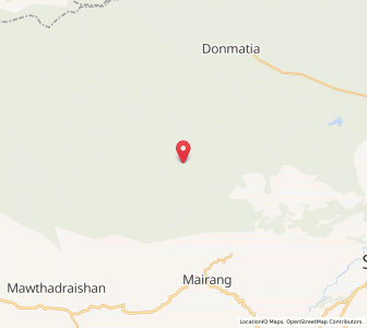 Map of Mawphaniaw, Meghalaya