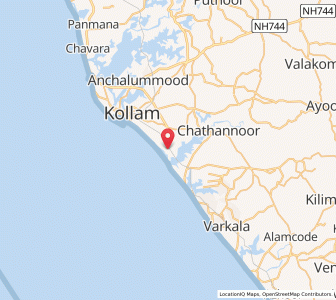 Map of Mayyanad, Kerala