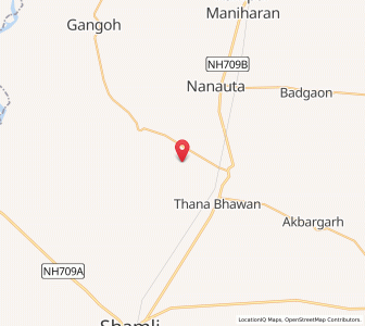 Map of Mazra Bhanera, Uttar Pradesh