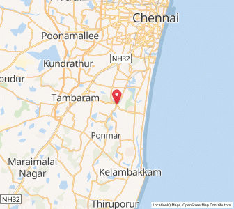Map of Meddappakkam, Tamil Nadu