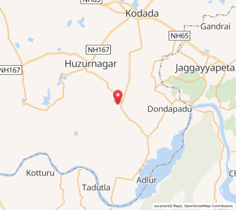 Map of Medlacheruvu, Andhra Pradesh