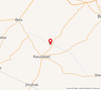 Map of Meghjal, Uttar Pradesh