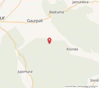 Map of Meghpal, Odisha