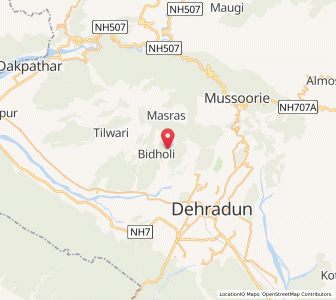 Map of Meharkot, Uttarakhand