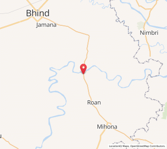 Map of Mehda, Madhya Pradesh