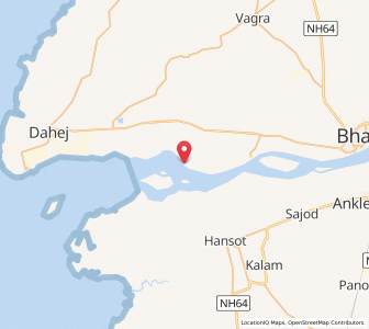 Map of Mehegam Bangal, Gujarat
