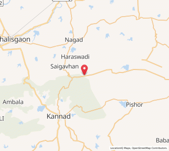 Map of Mehun, Maharashtra