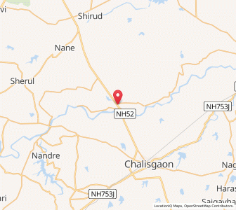 Map of Mehunbare, Maharashtra