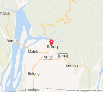 Map of Mekha, Arunachal Pradesh