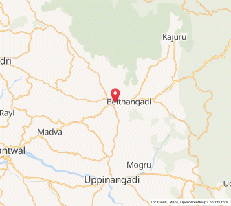 Map of Melantabettu, Karnataka