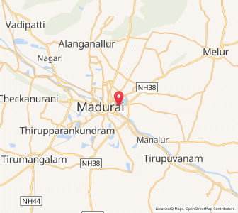 Map of Melmadai, Tamil Nadu