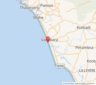 Map of Memunda, Kerala
