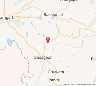 Map of Meronkhera, Madhya Pradesh