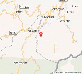Map of Metikumi, Manipur