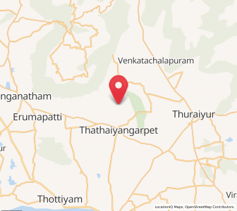 Map of Mettuppalaiyam, Tamil Nadu