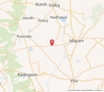 Map of Mhasurna, Maharashtra
