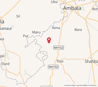 Map of Mian Majra, Haryana