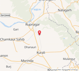 Map of Mianpur, Punjab