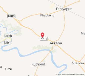 Map of Mihauli, Uttar Pradesh